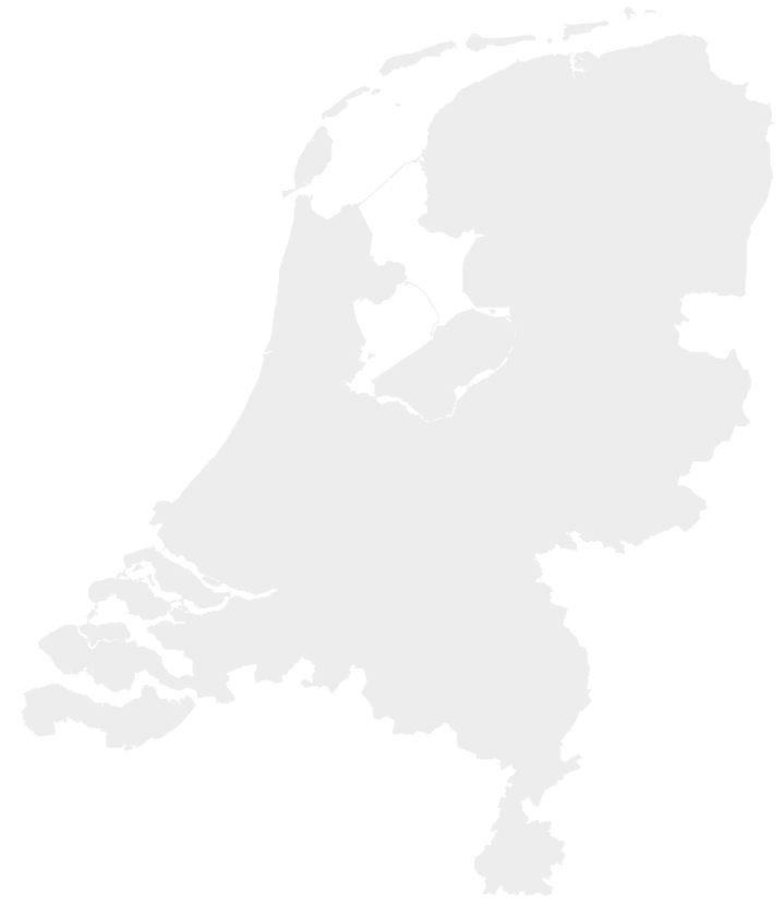Kaart van Nederland